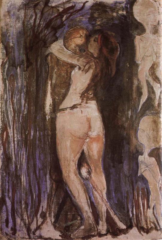 Edvard Munch Woman and death